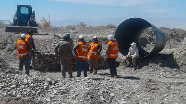 Ya trabajan en la extensión de calle Salta, de Chimbas a Albardón