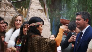 Video: Marcelo Orrego celebró el Día de la Pachamama en Rivadavia