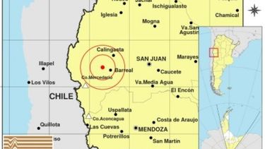 Se movió nuevamente el suelo sanjuanino