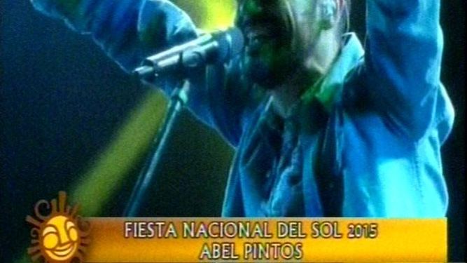 Video: Así empezó el esperado show de Abel Pintos