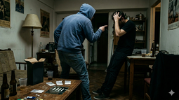 Apuñaló a su mejor amigo por celos en Rawson: lo desconoció y le dio dos puntazos, uno directo al cuello, Imagen creada con Inteligencia Artificial. Apuñaló a su mejor amigo por celos en Rawson: lo desconoció y le dio dos puntazos, uno directo al cuello, Imagen creada con Inteligencia Artificial.