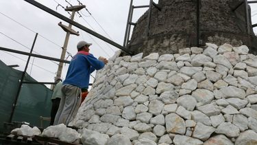 El monumento de Mario Pérez al Cruce de los Andes va tomando cuerpo