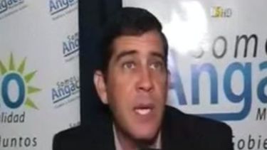 El intendente de Angaco invitó a la Caravana de la Fe departamental a Vallecito