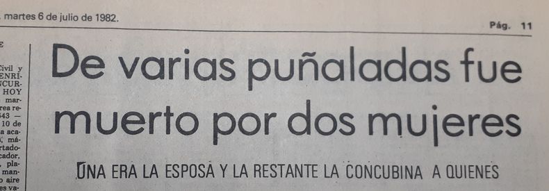 El titular sobre el hecho del matutino local Diario de Cuyo.