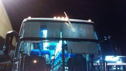 Por día, rompen a pedradas entre 15 y 20 ventanas de colectivos