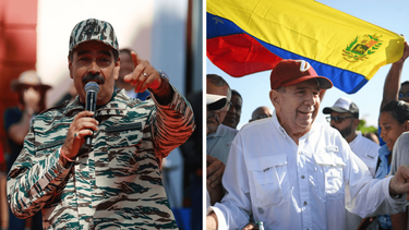 Nicolás Maduro y Edmundo González Urrutia&nbsp;