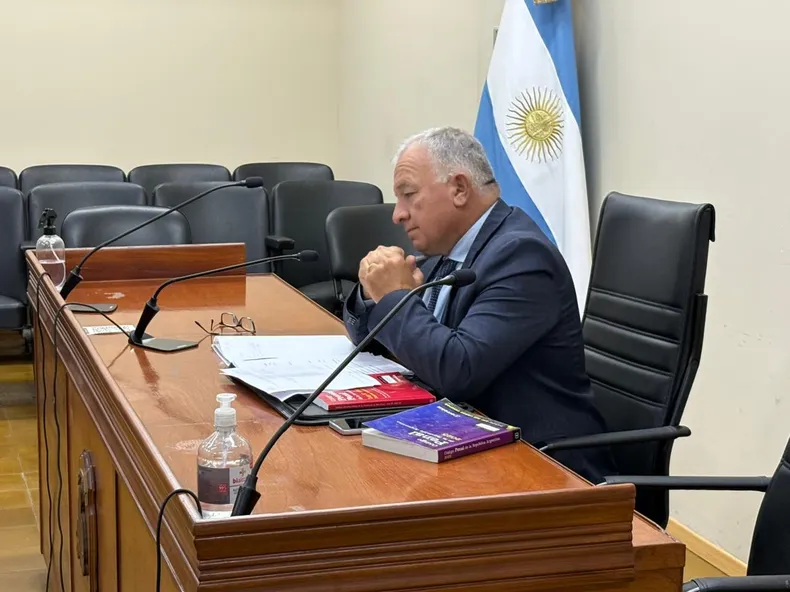 El juez de garantías Matías Parrón.