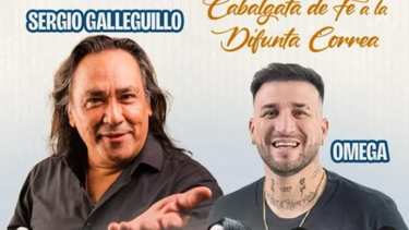 Sergio Galleguillo y Omega, los artistas confirmados para la 35ª edición de la Cabalgata de la Fe a la Difunta Correa