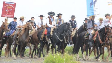Cerró la multitudinaria Cabalgata de la Fe en la Difunta Correa