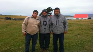 Homenaje en Malvinas a los muertos en el Crucero Belgrano