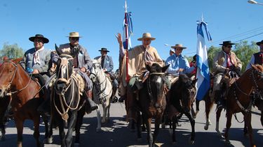 Mirá las imágenes de la Cabalgata de la Fe