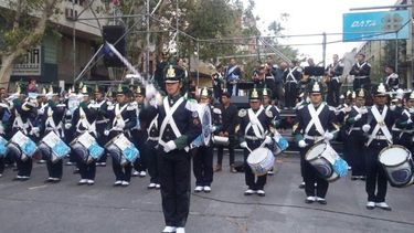 Las bandas militares coparon el centro de música