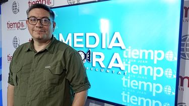 Federico Hueso pasó por el canal de streaming de Tiempo de San Juan.