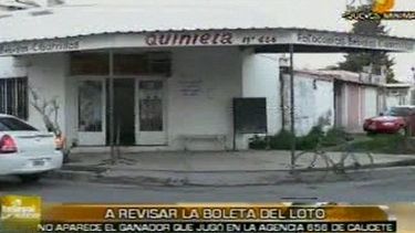 El nuevo millonario de Caucete aún no apareció por la agencia