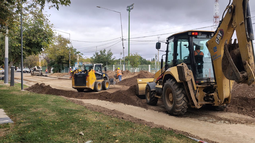 Avanza una importante obra de cloacas cerca de El Palomar Avanza una importante obra de cloacas cerca de El Palomar