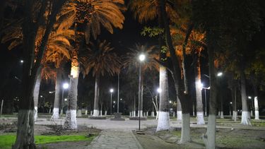 Fotos: la plaza del Médano, más linda que nunca