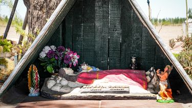 El hogar de Deolinda Correa, un lugar que solo vive en la memoria de La Majadita