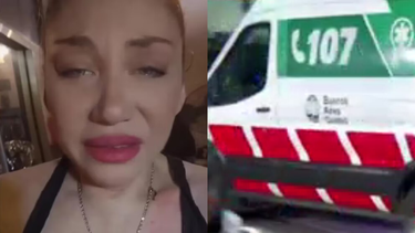 Lourdes Fernández fue llevada al hospital luego de ser rescatada del departamento de su pareja. Lourdes Fernández fue llevada al hospital luego de ser rescatada del departamento de su pareja.