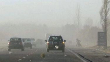 El zonda podría extenderse hasta el lunes