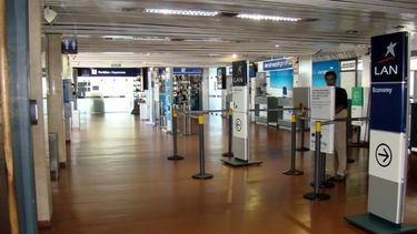 Cancelaron todos los vuelos en el aeropuerto