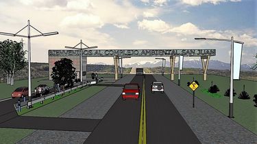 Así quedará el Portal de Ingreso al Complejo Ambiental San Juan