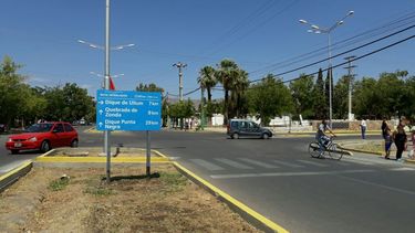 La perla turística del verano sanjuanino estrena cartelería