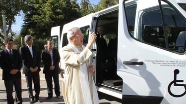 Santa Lucía tiene nueva movilidad para traslado de personas con discapacidad