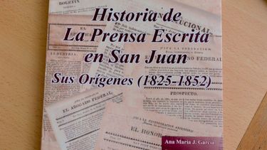 Un trabajo sobre la historia de la prensa escrita en San Juan