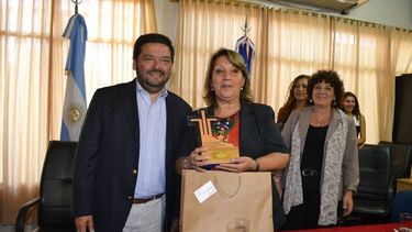 La intendenta rivadaviense se reunió con el alcalde de Coquimbo