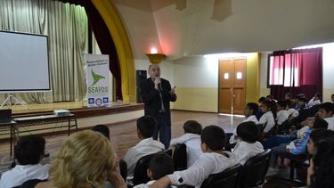 Ambiente capacitó a alumnos para prevenir la caza