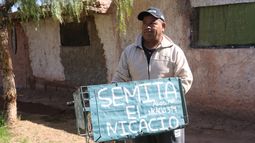 Nicacio disfruta de ser semitero y de brindar ayuda a los vecinos y visitantes del pueblo de Bermejo.