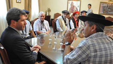 El Gobernador recibió a los gauchos que participarán de Jesús María