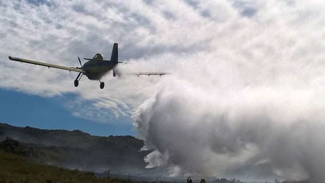 Incendio en Valle Fértil: se agrava la situación y el hidrante no llega
