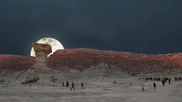 La foto que se viralizó de la luna en Ischigualasto era photoshopImpactante: así se vio la Superluna este lunes en Ischigualasto