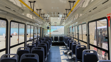 Las líneas de la Red Tulum que llegan a los diques y al río San Juan.