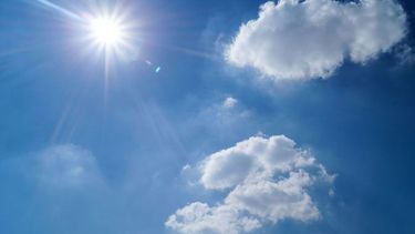 Máxima de 25º y rige un alerta por vientos intensos