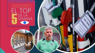 La polémica, el impacto y lo insólito de la semana, en 120 segundos