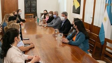 Ley Martina: sus padres fallecieron por el COVID y se reunieron con el Gobernador