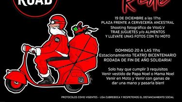Motoqueros solidarios: se viene el primer “Santa`s Ride” para ayudar a un comedor infantil