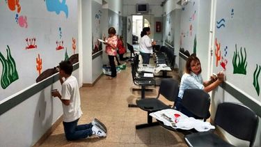 Esperas un poco más felices: los niños en el Rawson estrenan consultorios amigables