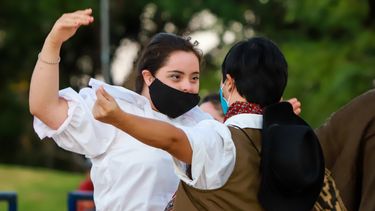 Un ballet de lujo, en la La “Misa Criolla” de Pascuas