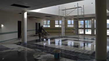 El nuevo hospital para Jáchal, casi terminado.&nbsp;