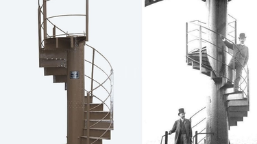 Mirá en cuánto subastaron un tramo de la escalera de la Torre Eiffel