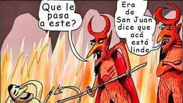 Por el calor, explotaron las redes sociales en San Juan