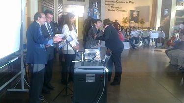 Importante donación a un complejo educativo en Barreal