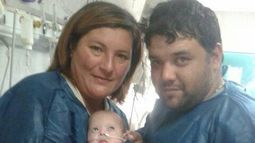 Te contamos la historia familiar de Ulises, el bebé que lucha por su vida en Tucumán