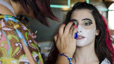 Mirá el back de la producción de Halloween