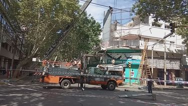 Caos en el microcentro sanjuanino