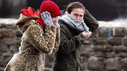 Al viento se le suma el frío: miércoles bajo cero en San Juan