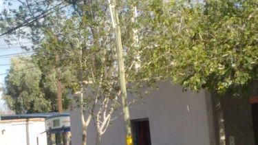 En Villa Marini armaron la pelopincho en la vereda